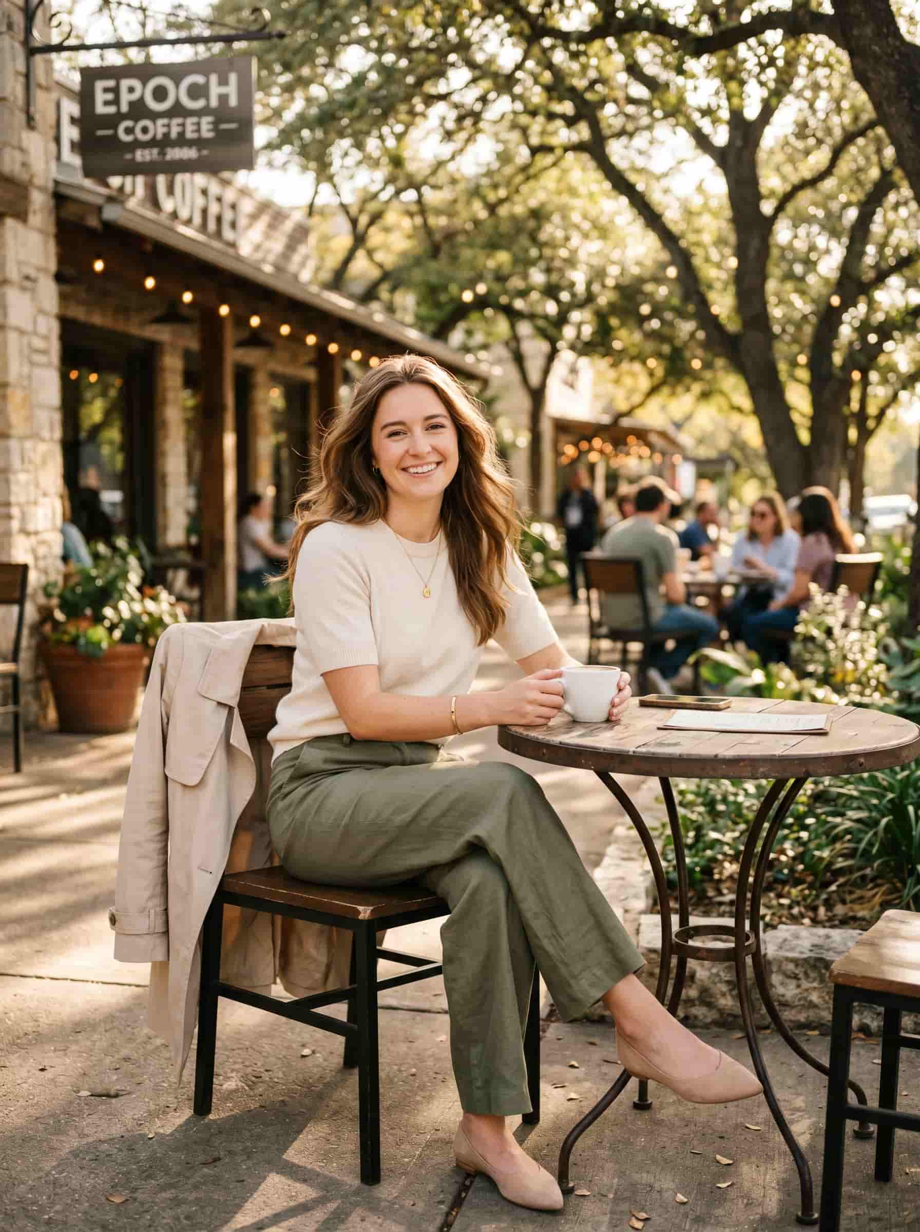 My Go-To Coffee Date Outfit Formula