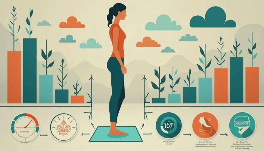 Visual context for how to look taller without heels