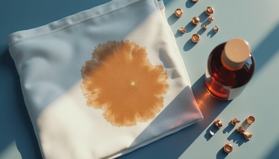 Illustration for how to remove stains from clothes